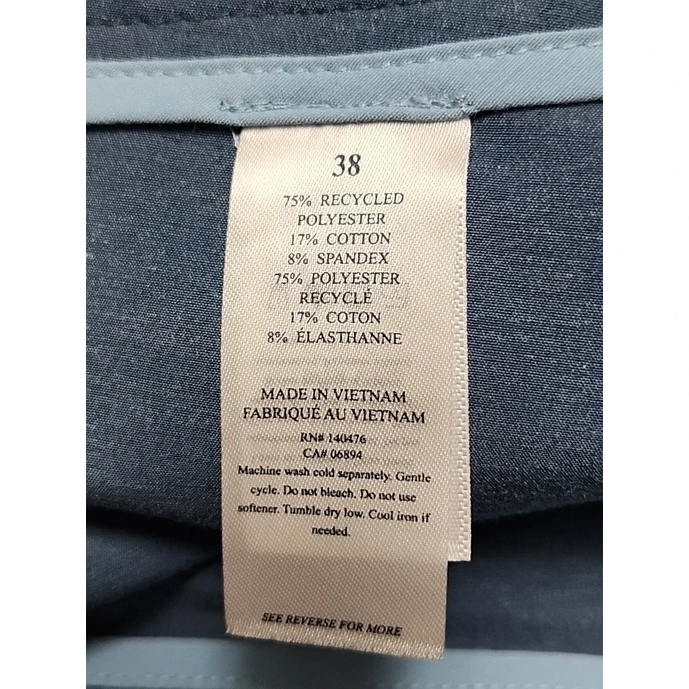Faherty All Day Shorts Mens‎ 38 Zip Button Drawstring 9